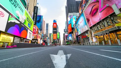 Un quinto de la población de Nueva York se marcha por el coronavirus Coronavirus