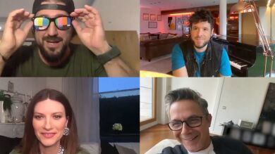 La entrañable videollamada de los coaches de 'La Voz' 2020: Muchas risas y también preocupaciones