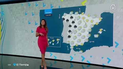 Un frente atlántico traerá precipitaciones a varias zonas de la Península Un frente atlántico traerá precipitaciones a varias zonas de la Península