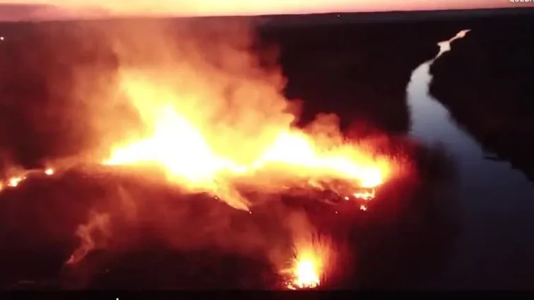 Incendio cerca de Chernobyl Incendio cerca de Chernobyl
