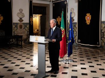 El presidente de Portugal, Marcelo Rebelo de Sousa