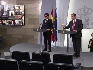 La oposición pone condiciones para respaldar al Gobierno y duda de unos nuevos 'Pactos de la Moncloa? La oposición pone condiciones para respaldar al Gobierno y duda de unos nuevos 'Pactos de la Moncloa?