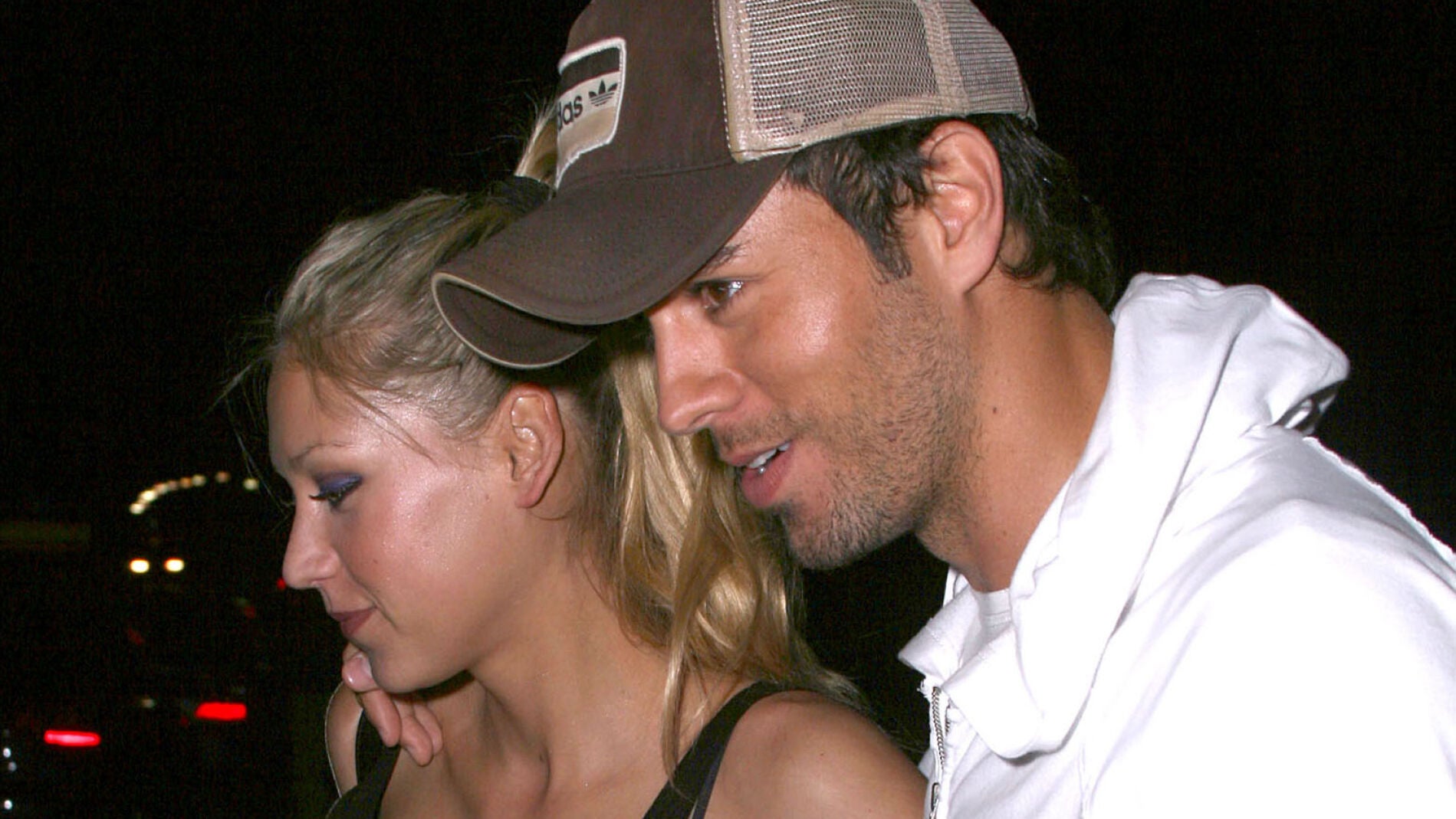 Enrique Iglesias y Anna Kournikova