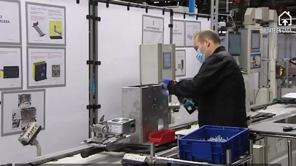 SEAT fabrica respiradores.