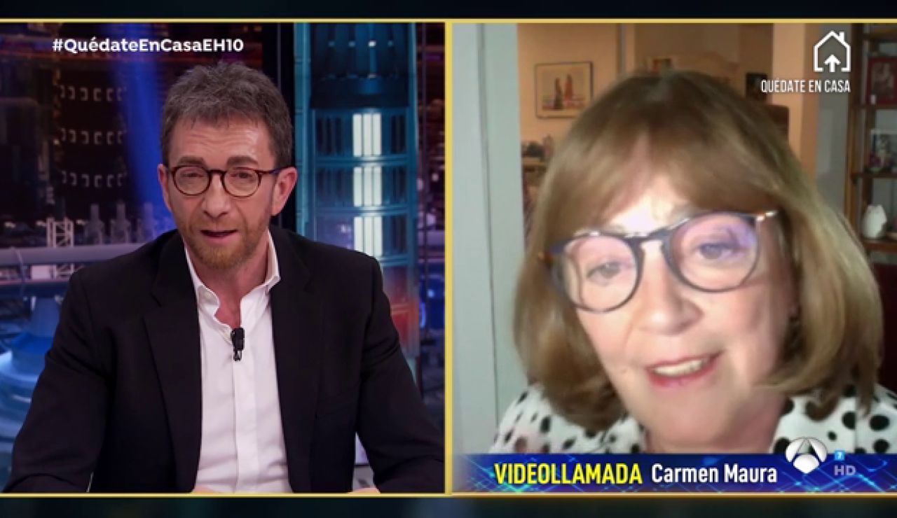 Carmen Maura reconoce cómo le está afectando la soledad durante el confinamiento Carmen Maura reconoce cómo le está afectando la soledad durante el confinamiento