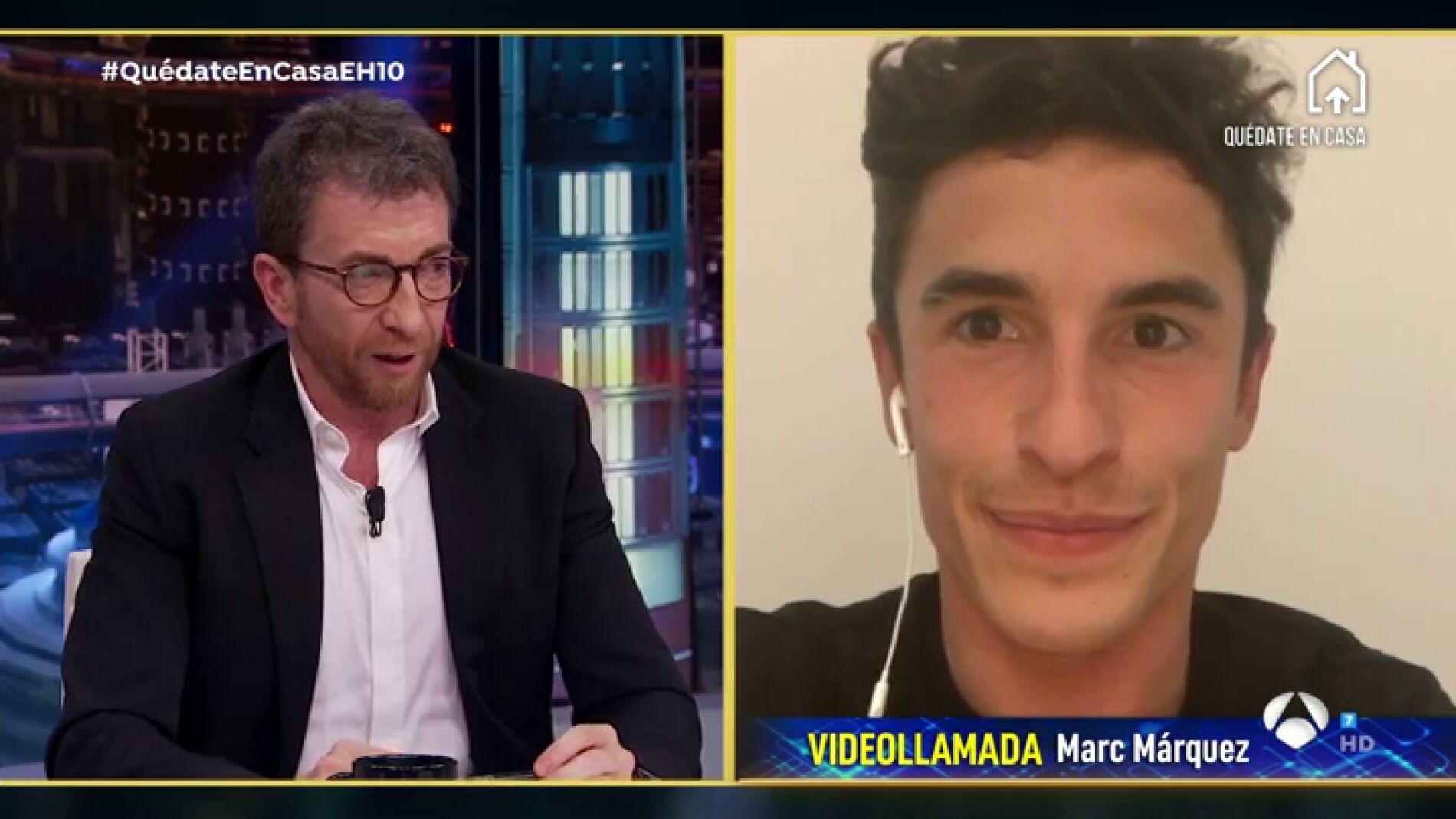 Revive la entrevista al completo de Marc M&aacute;rquez en 'El Hormiguero 3.0' 