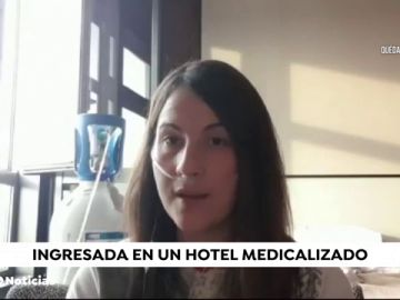 Mireya Ibáñez, paciente de COVID-19 en un hotel medicalizado: "Es duro mantenerte cuerdo y no dejarte llevar ni por el pánico ni por el miedo"