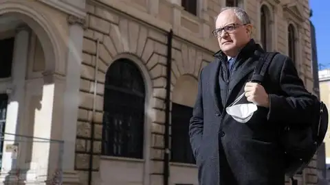 Imagen de archivo de la crisis del coronavirus en Italia Imagen de archivo de la crisis del coronavirus en Italia