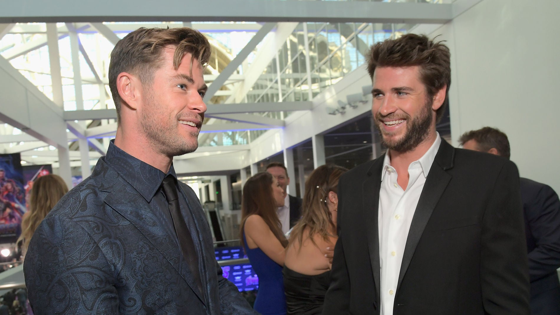 Chris Hemsworth y su hermano Liam Hemsworth