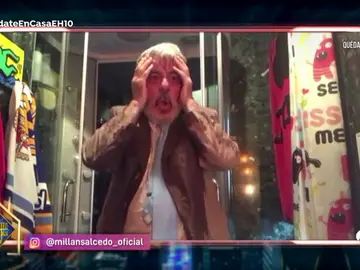 Los grandes despistes de Millán Salcedo durante el confinamiento Los grandes despistes de Millán Salcedo durante el confinamiento