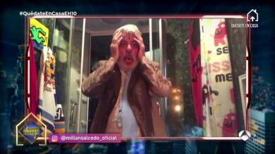 Los grandes despistes de Millán Salcedo durante el confinamiento 