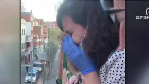 Homenaje a una enfermera Homenaje a una enfermera