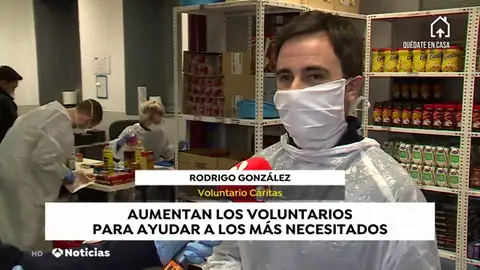El coronavirus despierta una ola de solidaridad para con los más necesitados: "Es una situación difícil y estamos actuando como una familia" El coronavirus despierta una ola de solidaridad para con los más necesitados: "Es una situación difícil y estamos actuando como una familia"