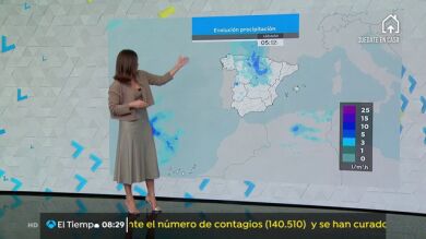 Suben las temperaturas en casi todo el país con lluvias débiles en Galicia