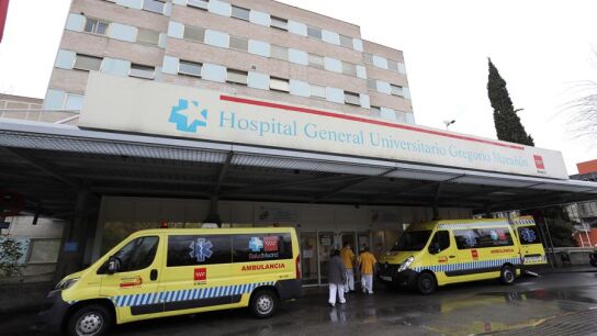 Vista exterior del Hospital General Universitario Gregorio Mara&ntilde;&oacute;n en Madrid