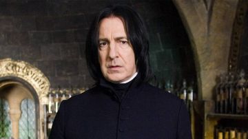 Alan Rickman como Severus Snape en 'Harry Potter' Alan Rickman como Severus Snape en 'Harry Potter'
