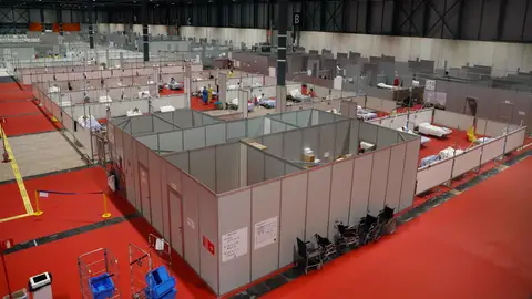 Hospital de campaña en Ifema Hospital de campaña en Ifema