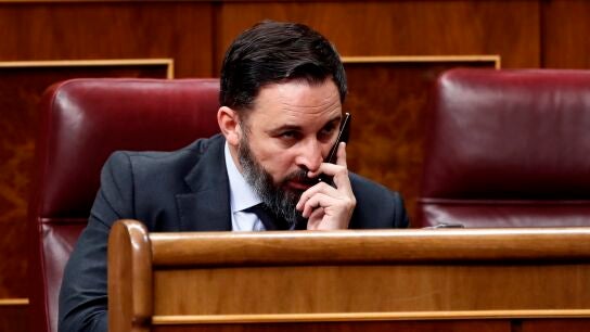 Santiago Abascal en el Congreso