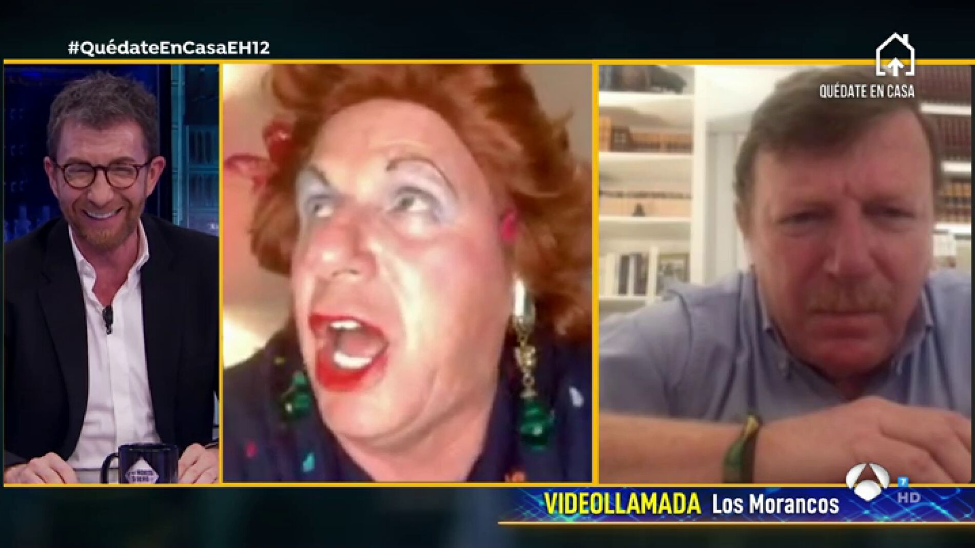 'Antonia', de Los Morancos', deleita con una improvisada y original saeta