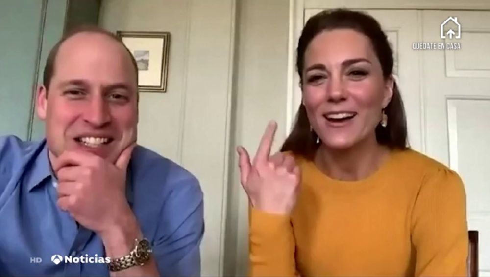 "Hola, somos Kate y Guillermo". La Llamada sorpresa de los Duques de Cambridge durante la crisis del coronavirus
