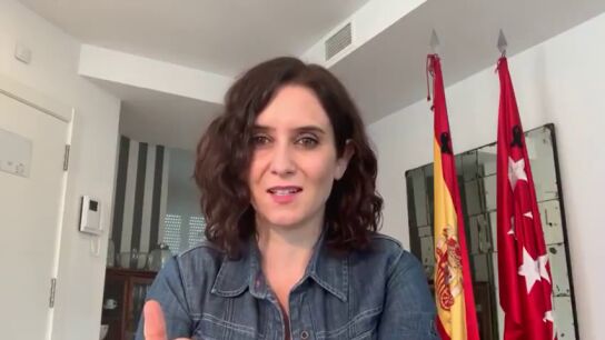 Isabel D&iacute;az Ayuso recibe el alta por coronavirus: "Ya puedo decir que he superado el COVID-19"