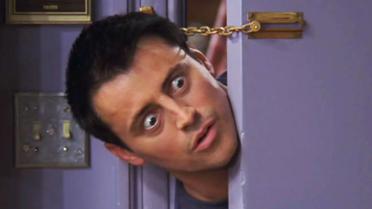 Matt LeBlanc como Joey en 'Friends' Matt LeBlanc como Joey en 'Friends'