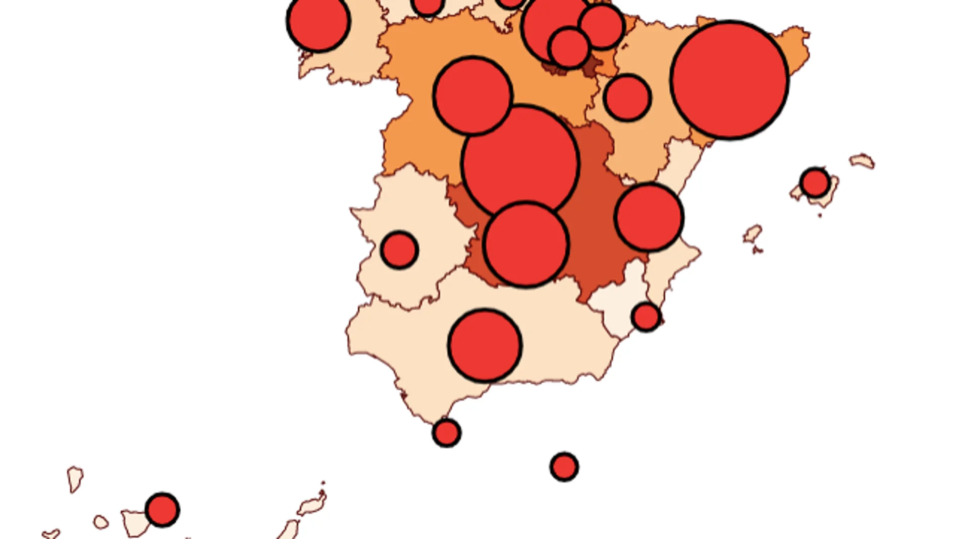 Consulta todos los casos de covid-19 en este mapa a tiempo real Consulta todos los casos de covid-19 en este mapa a tiempo real
