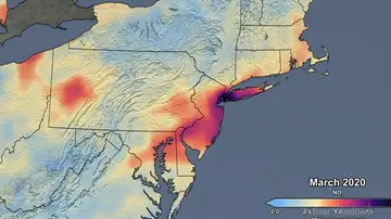 Datos contaminación NASA marzo 2020 Datos contaminación NASA marzo 2020