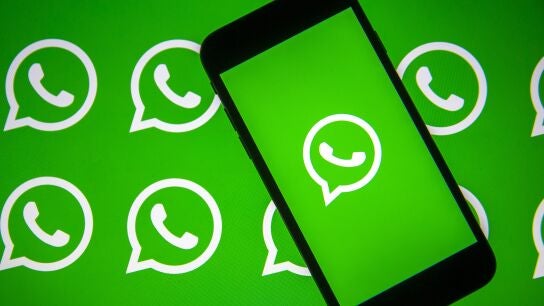 El logo de la aplicaci&oacute;n de mensajer&iacute;a instant&aacute;nea WhatsApp