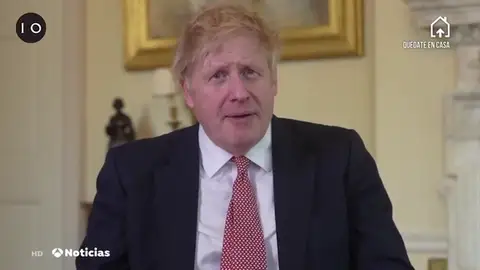 Boris Johnson sale del hospital tras estar ingresado por coronavirus y agradece la labor de los sanitarios: "Les debo la vida" Boris Johnson sale del hospital tras estar ingresado por coronavirus y agradece la labor de los sanitarios: "Les debo la vida"
