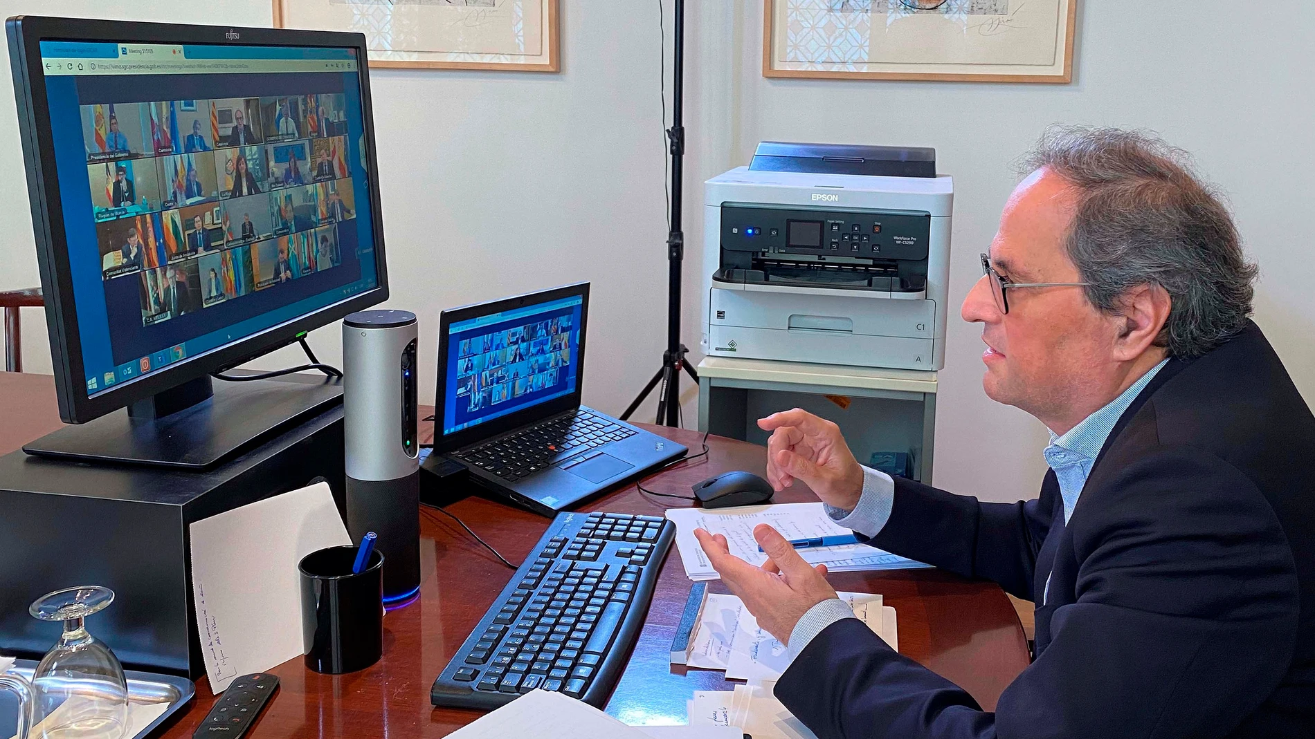 Quim Torra, president de la Generalitat Quim Torra, president de la Generalitat