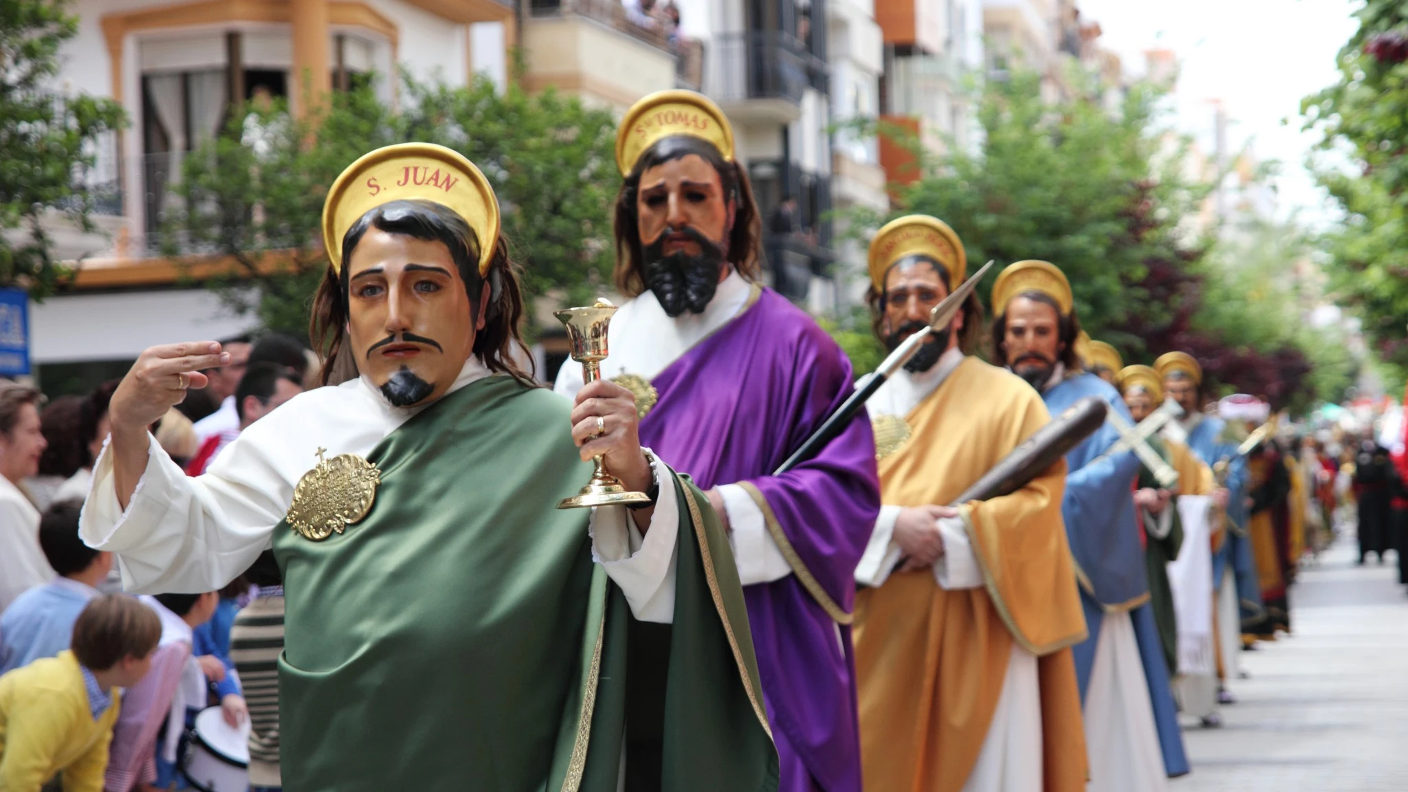 Estampa de la Semana Santa en el municipio cordob&eacute;s de Puente Genil