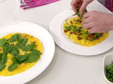 La receta de tortillas planas multicolor de Joseba Arguiñano, una opción ideal para los niños