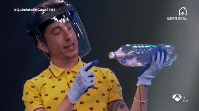 Los sorprendentes experimentos de Marron en 'El Hormiguero 3.0: quédate en casa': 'Gotas pegamentosas' y 'Nubes asesinas'