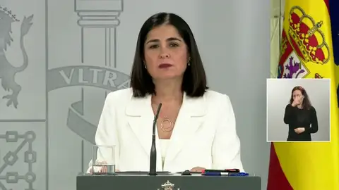 Carolina Darias: "Las mascarillas han llegado para quedarse" Carolina Darias: "Las mascarillas han llegado para quedarse"