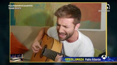 En exclusiva: Pablo Alborán deleita en directo, en 'El Hormiguero 3.0: quédate en casa', con su single 'Cuando estés aquí'