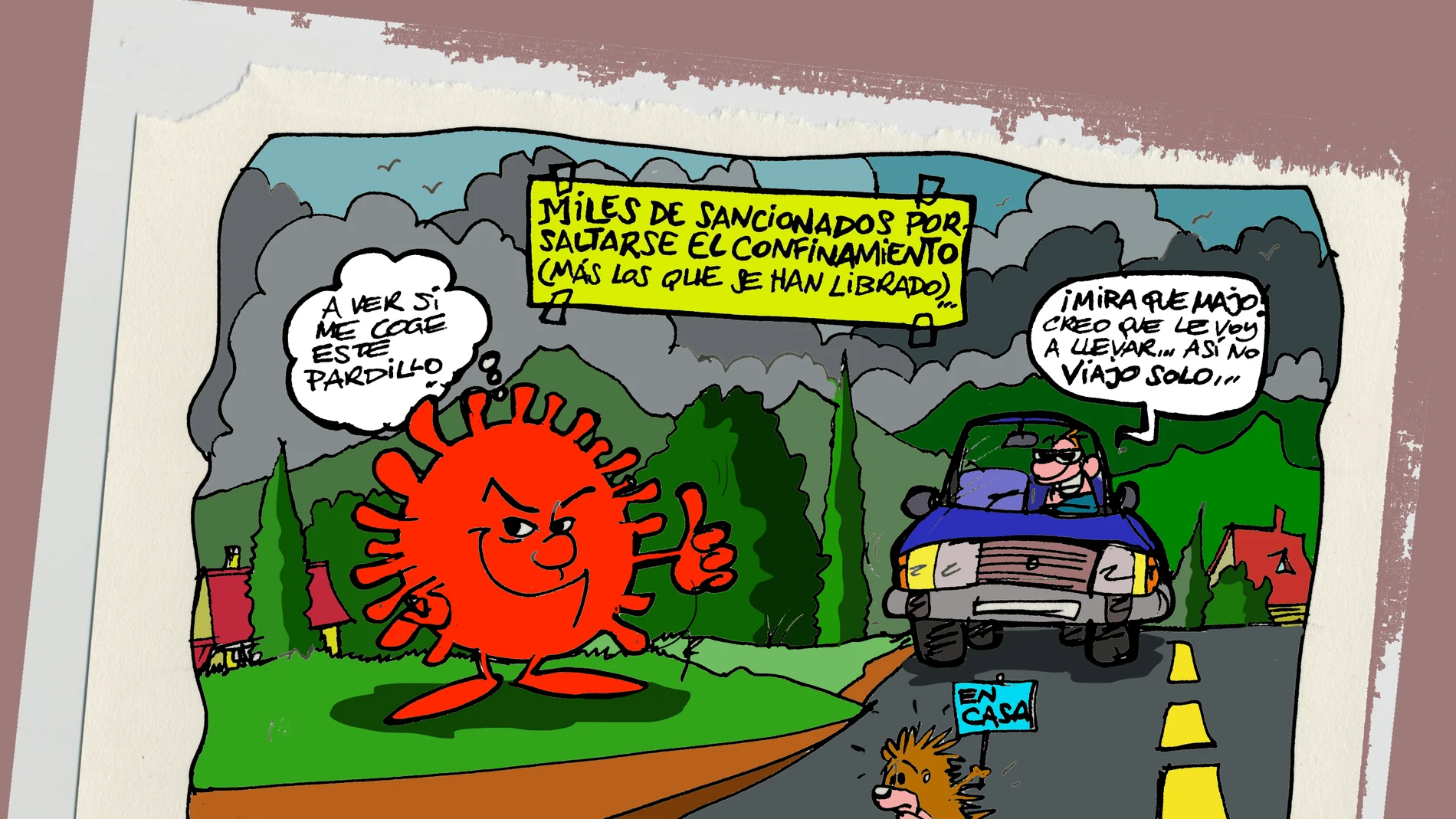 Viñeta del confinamiento Viñeta del confinamiento