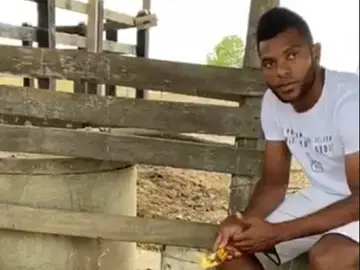 El futbolista colombiano Miguel Borja El futbolista colombiano Miguel Borja