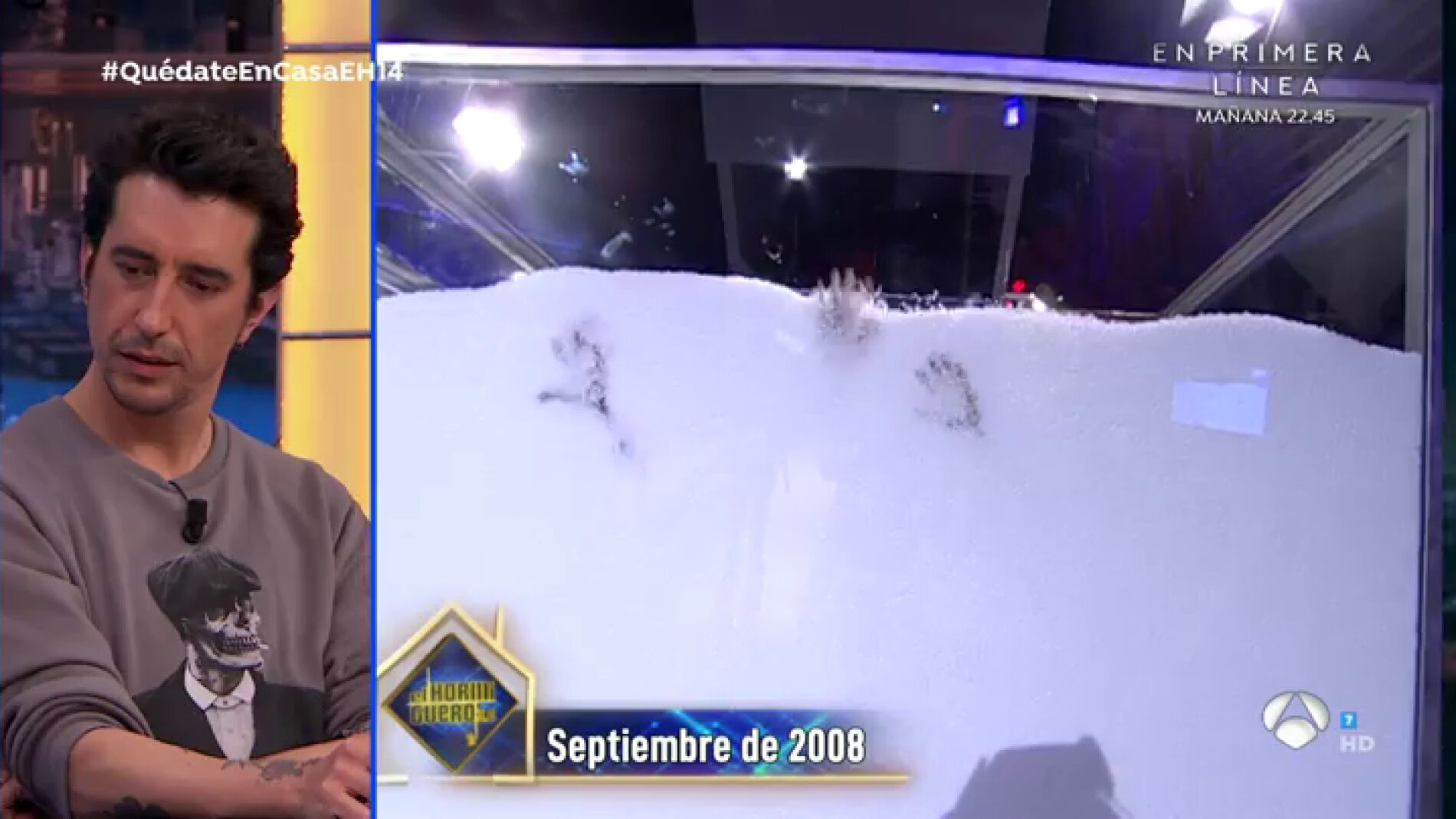 Marron revive la angustia que sufri&oacute; tras la avalancha de corchop&aacute;n: "Estuvimos a punto de morir"