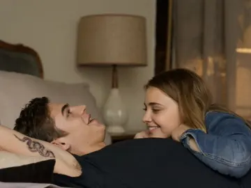 Tessa y Hardin en 'After' Tessa y Hardin en 'After'