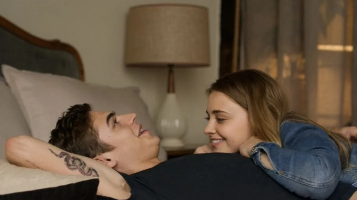 Tessa y Hardin en 'After' Tessa y Hardin en 'After'