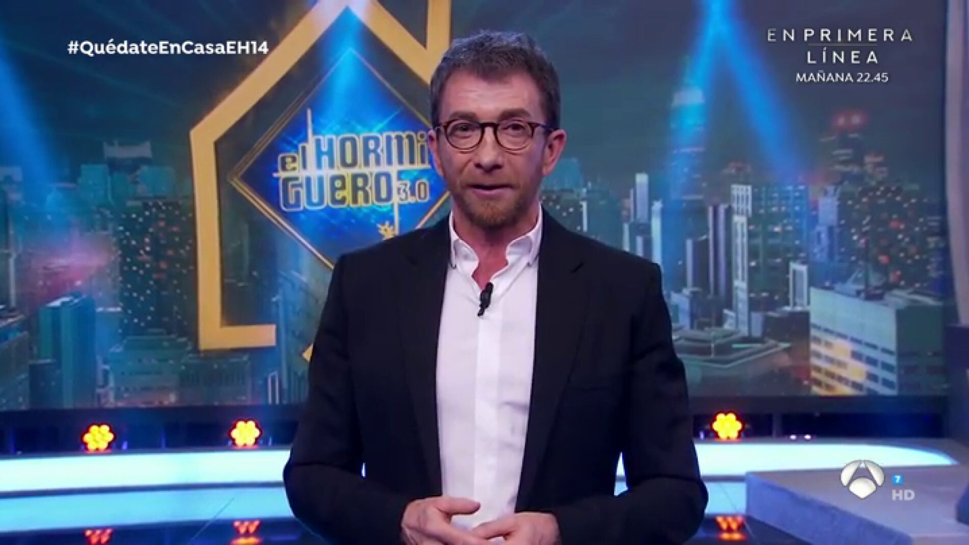 Pablo Motos reclama la eficacia del trabajo en equipo: "&iquest;De verdad los pol&iacute;ticos no vais a estar a la altura?"