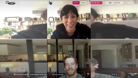 Divertidas anécdotas de rodaje y el inicio de la buena amistad entre Itziar Miranda y Manu Baqueiro durante su directo de 'Quédate en casa' de ATRESplayer Divertidas anécdotas de rodaje y el inicio de la buena amistad entre Itziar Miranda y Manu Baqueiro durante su directo de 'Quédate en casa' de ATRESplayer