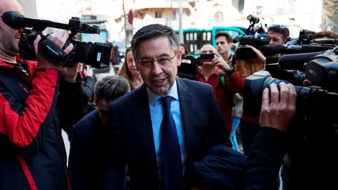 El presidente del FC Barcelona, Josep Maria Bartomeu El presidente del FC Barcelona, Josep Maria Bartomeu