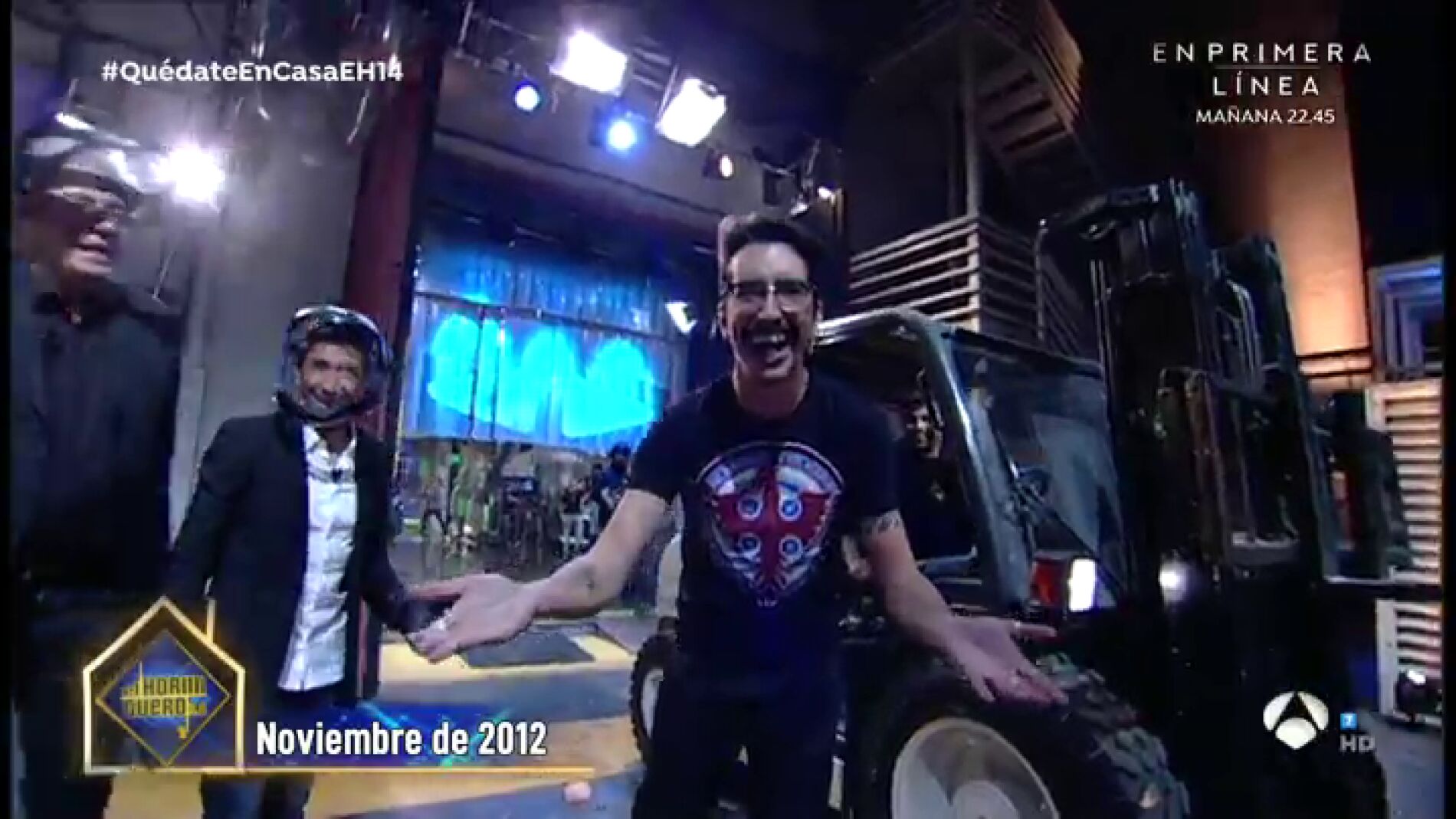 Jorge Salvador recuerda el fracaso con el "cristal impenetrable" durante una ciencia de Marron en 'El Hormiguero 3.0'