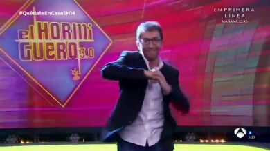El simpático baile de Pablo Motos al ritmo de la canción que Leonardo Dantés ha hecho para él