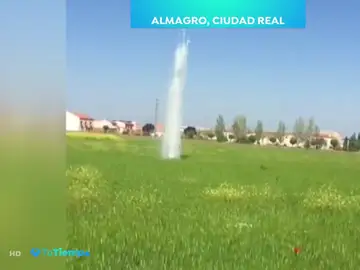 Géiser en Ciudad Real. Géiser en Ciudad Real.