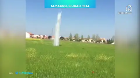 Géiser en Ciudad Real. geider