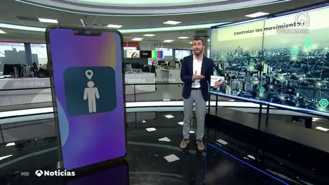 El Gobierno no descarta utilizar con fines policiales la geolocalización de los móviles para comprobar si se cumple el confinamiento El Gobierno no descarta utilizar con fines policiales la geolocalización de los móviles para comprobar si se cumple el confinamiento