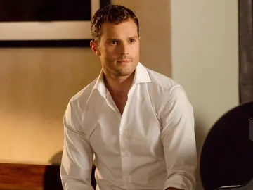 Jamie Dornan como Christian Grey en 'Cincuenta sombras' Jamie Dornan como Christian Grey en 'Cincuenta sombras'